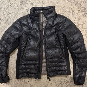 AS IS Moncler Black Quilted Puffer Jacket